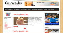 Desktop Screenshot of gourmetsan.com.br
